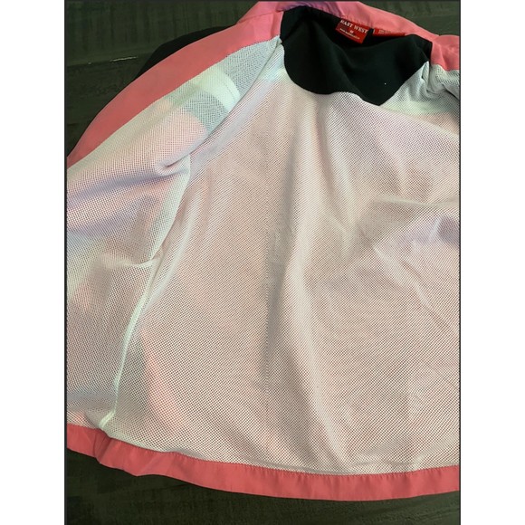 East West Vintage Pink and Black Wind/Track Suit - Sz M/L - Picture 4 of 10